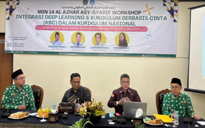 MIN 14 Al Azhar Asy-Syarif Gelar Workshop Integrasi Deep Learning dan Kurikulum Berbasis Cinta di Puncak