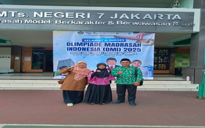 Naura Hasna Annida, Siswa Kelas VI B, Berjuang di OMI Provinsi DKI Jakarta Mewakili MIN 14 Jakarta
