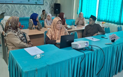 Kepala Madrasah Hadiri Rapat Pleno Ujian Madrasah Kelas VI Tahun Pelajaran 2024-2025 angkatan XX