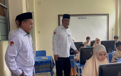Hari Kedua ANBK di MIN 14 Al-Azhar Asy-Syarif Berjalan Lancar
