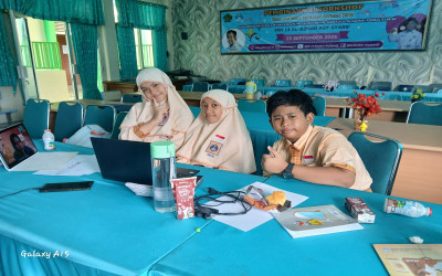 Dua Tim MIN 14 Al-Azhar Asy-Syarif Ikuti Tahap Penyisihan OPTIKA 25 Tingkat MI/SD