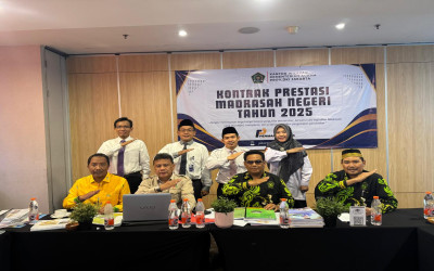 MINASI PAPARKAN KONTRAK PRESTASI DAN KINERJA MADRASAH TAHUN 2025