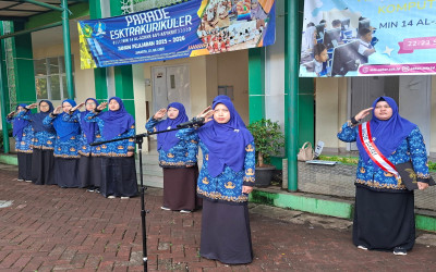 MIN 14 Al-Azhar Asy-Syarif Gelar Upacara Hari Kesaktian Pancasila