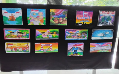 MIN 14 Al-Azhar Asy-Syarif Gelar Ajang Literasi dan Seni, Siswa Antusias Pamerkan Karya Kemerdekaan