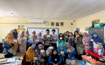 Launching Nama Angkatan XXI Kelas VI MIN 14 Al-Azhar Asy-Syarif Berlangsung Hangat dan Penuh Doa
