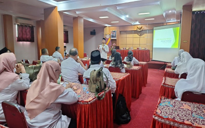 KEPALA MADRASAH HADIRI KEGIATAN EVALUASI 2024 DAN KONTRAK PRESTASI 2025